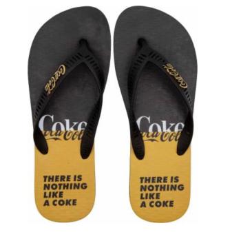 Chinelo Coca Cola Masculina CC4840 Preto/Preto 49559