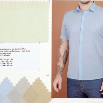 Camisa Social OTT Slim M/C 01313461 48660