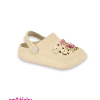 Sandália Crocs Molekinha Ana Castela 2591116 Creme 44760 k26