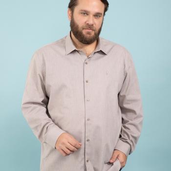 Camisa Breda Uomo Social Masculina M/L Plus Size Puro Algodão Fio 50/1 01141542 51703