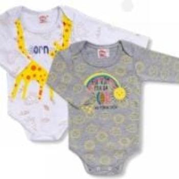 Body Ticos e Ticas Feminino Bebê Silk Manga Longa 13 Rn ao G 43821