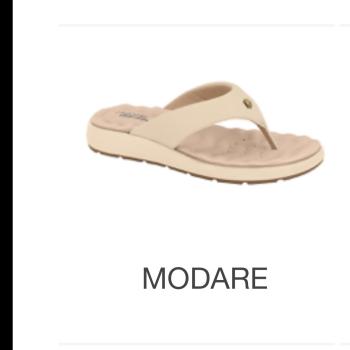 Sandália Modare Feminina 7222101 Nobuck Ultra Soft Creme 50421