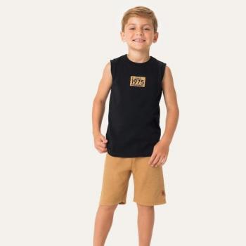 Conjunto Carinhoso Masculino Juvenil 1000129971 Regata/Bermuda 10 ao 16 43134