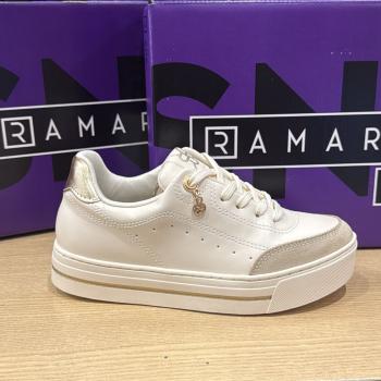 Tênis Ramarim Feminino Casual 2693104 Bege 50704