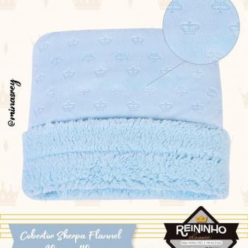 Cobertor Reininho Classic Sherpa/Flannel 5324 90 cm x 1,10 m 43159
