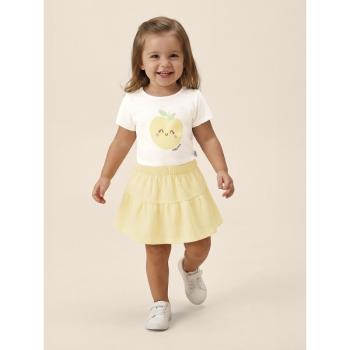 Conjunto Malwee Feminino Infantil 1000139476 Blusa/Saia 4 ao 8 45096 k26