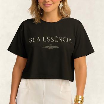 Blusa Lunender Feminina Cropped C0076 51536
