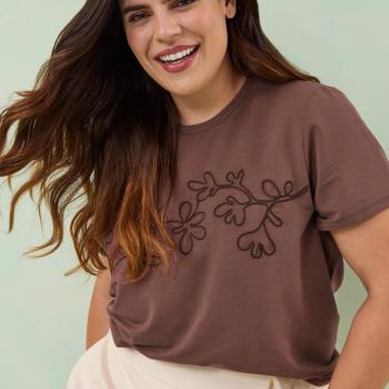 Blusa Lunender Feminina Com Bordado C0350 51539