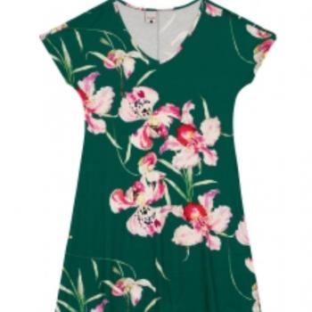 Vestido Curto Evase Malwee Feminino 1000129579 48358