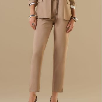 Calça Livin Feminina 50866 Mom Alfaiataria 50167