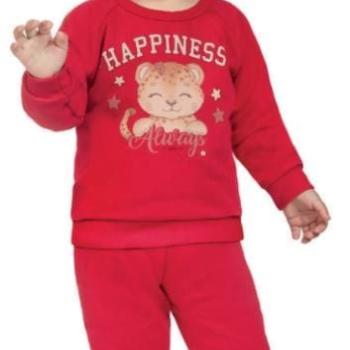 Conjunto Moletom Feminino Infantil 12364 1 ao 3 44324 k26