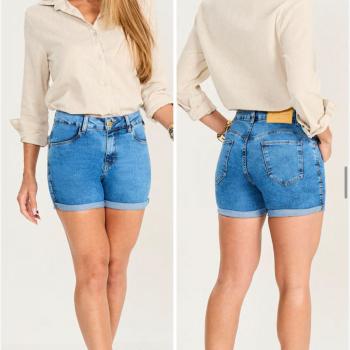 Short Max Denin Feminino Medio 0106932 50370