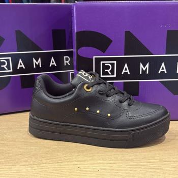 Tênis Ramarim Feminino Casual 2693102 Preto 50702