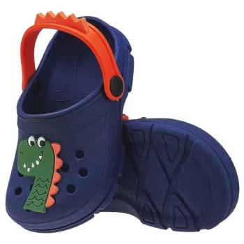 Babuche KidstePé Masculina 2169036114 Marinho/Laranja 45461 k26