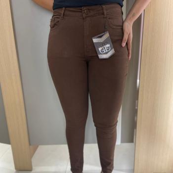 Calça Brytch Feminino Sarja Café Skinny 13294370 50994