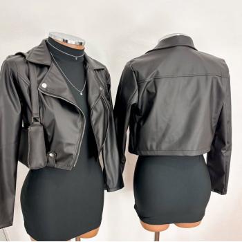 Jaqueta Feminina Importada LH SP Couro Fake 51264