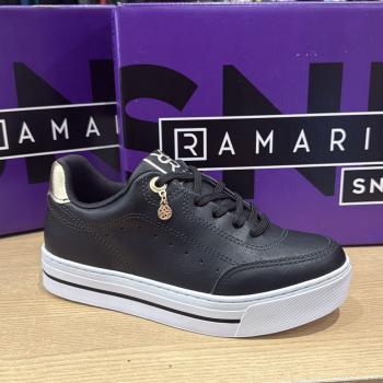 Tênis Ramarim Feminino Casual 2693104 Preto 50706