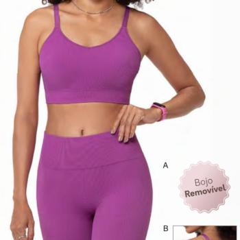 Top Zee Rucci Rib Com Bojo Removível sem Costura  ZR04010501908 49321