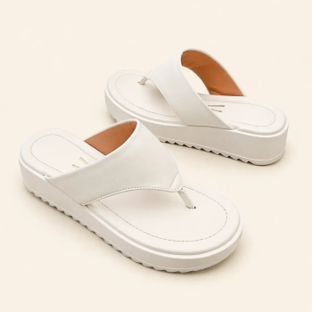 Tamanco Vizzano Feminino Strech 6492319 Branco Off 50654