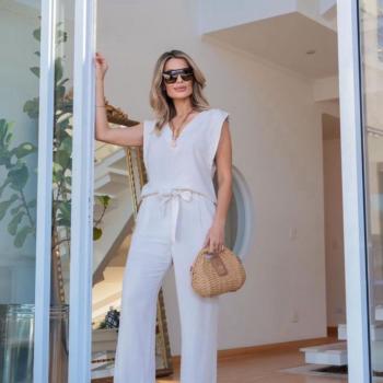 Conjunto Feminino Use Dellas Blusa e Calça 2252 48975