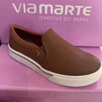 Slip Via Marte Feminino 01603201 Caramelo 50699
