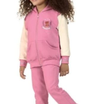 Conjunto Moletom Kaiani Feminino Infantil 12308 1 ao 3 44341 k26