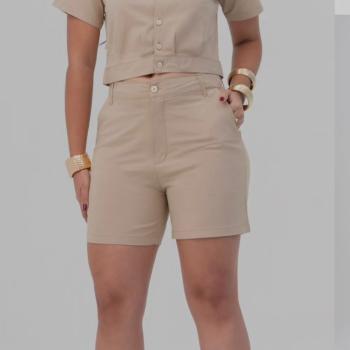 Conjunto Blenk Feminino 40100128 Blusa e Short 50557