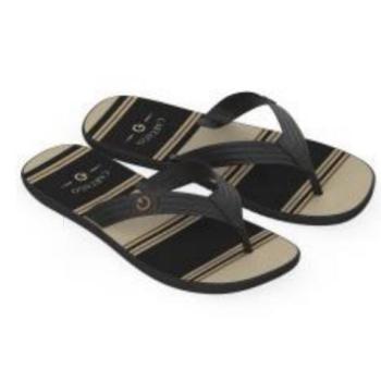 Sandália Cartago Masculina Infantil Atlanta 11841 Preto/Bege/Castor 45202 k26