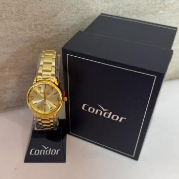 Relógio Condor Feminino Dourado CO2035NPR 52085