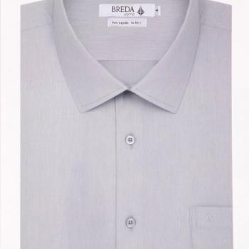 Camisa Social Breda Uomo M/C Fio 50/1 48666