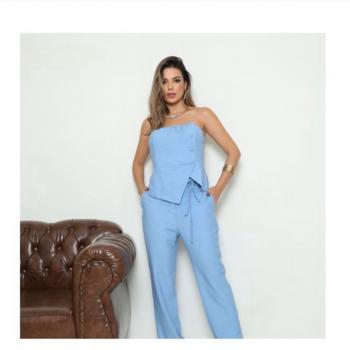 Conjunto Sessi Cropped e Calça Marrant 8801 47856