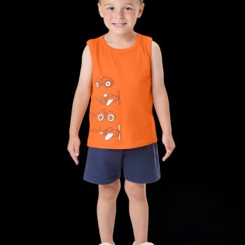 Conjunto Kiko e Kika Masculino Infantil 15118 Regata/Bermuda 1 ao 3 44952 k26