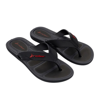 Sandália Rider Pulse Masculina 12610 Preto/Cinza/Vermelho 50623
