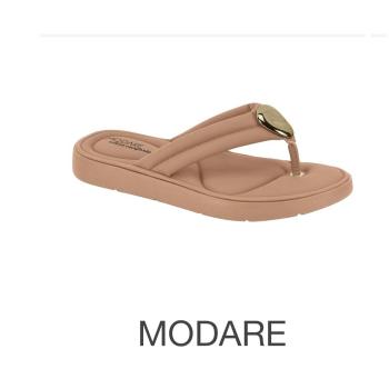 Sandália Modare Feminina 7208110 Nobuck Ultra Nude 50482