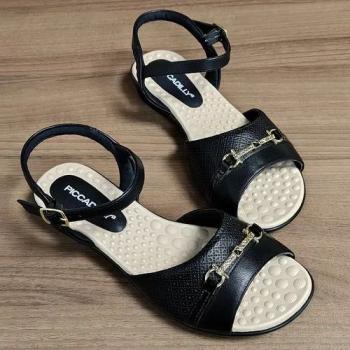 Sandália Piccadilly Feminina 500406-27 Preto 50630