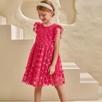 Vestido Pokótinha Infantil Tule Mariane 8272 6 ao 10 44026