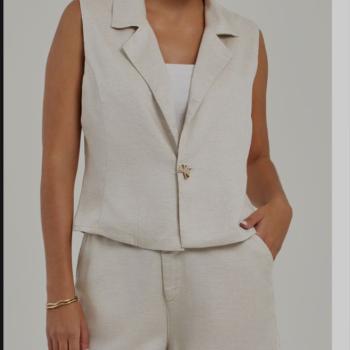 Short Caution Feminino Rarita Linho SH0684 49492