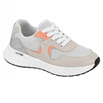 Tênis Molekinha 2580110 Branco/Cinza/Prata 43298