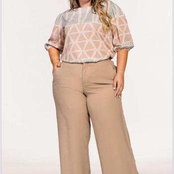 Camisa Feminina 3/4 Essência Rara 206430 48898