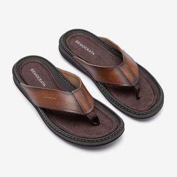 Sandalia Democrata Masculina Conhaque 693101 51649 142