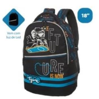 Mochila Tigor T. Tigre Costas Lovit Future C/Led 7772904 44110