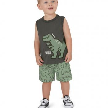Conjunto Malwee Masculino Infantil 1000130254 Regata/Bermuda 4 ao 8 43026