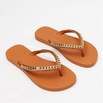 Chinelo Petite Jolie Feminino PJ7122 Doce de Leite 49029