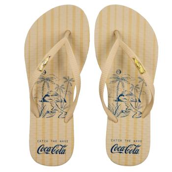 Chinelo Coca Cola Femenina Off White/Off White CC4743 49141 18