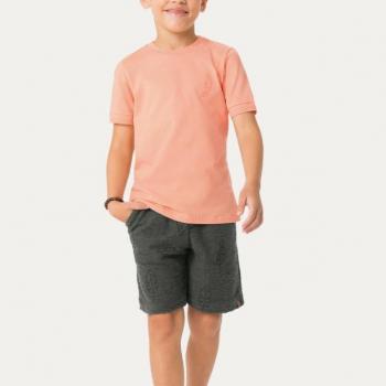 Conjunto Carinhoso Masculino Juvenil 1000129983 Camiseta/Bermuda 10 ao 16 43045