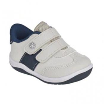 Sapatênis Kidy Masculino Colors Equilibrio 00806502945 Natural/Marinho 43338