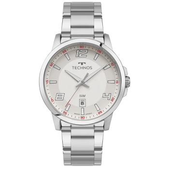Relógio Technos Masculino Racer 2315LAY/1B Prata 49855