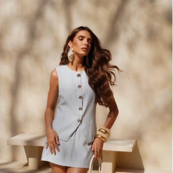 Conjunto La Vida Feminino Short Saia e Blusa 250308 48976