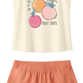 Conjunto Malwee Feminino Juvenil 1000135730 Blusa/Shorts 10 ao 14 44226 k26