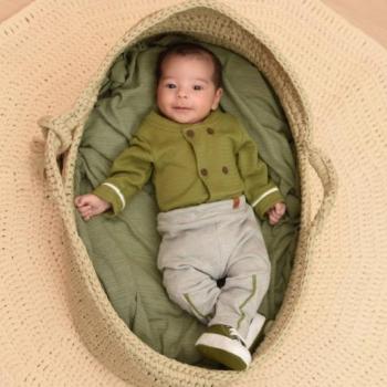 Conjunto Pagão Mydouu Baby Recém Nascido Masculino 40131 C/3 Peças 44637 k26